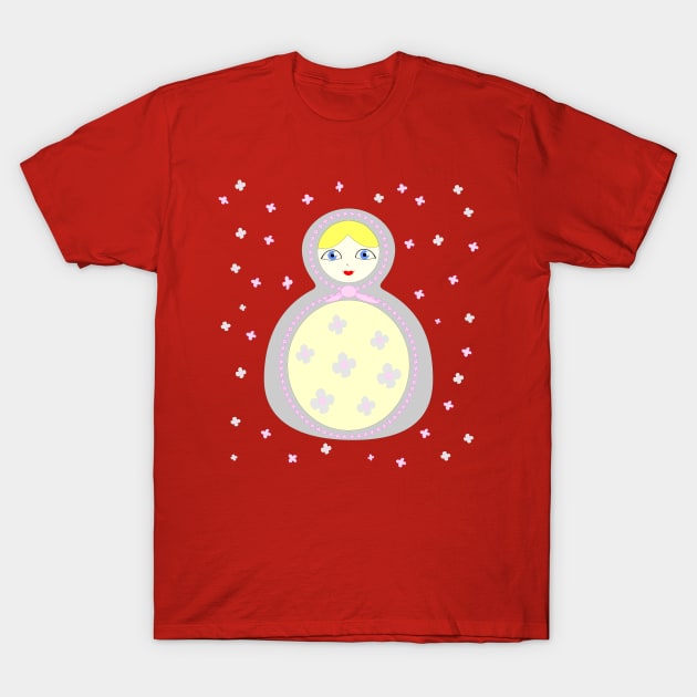 Russian matryoshka doll T-Shirt by Evgeniya